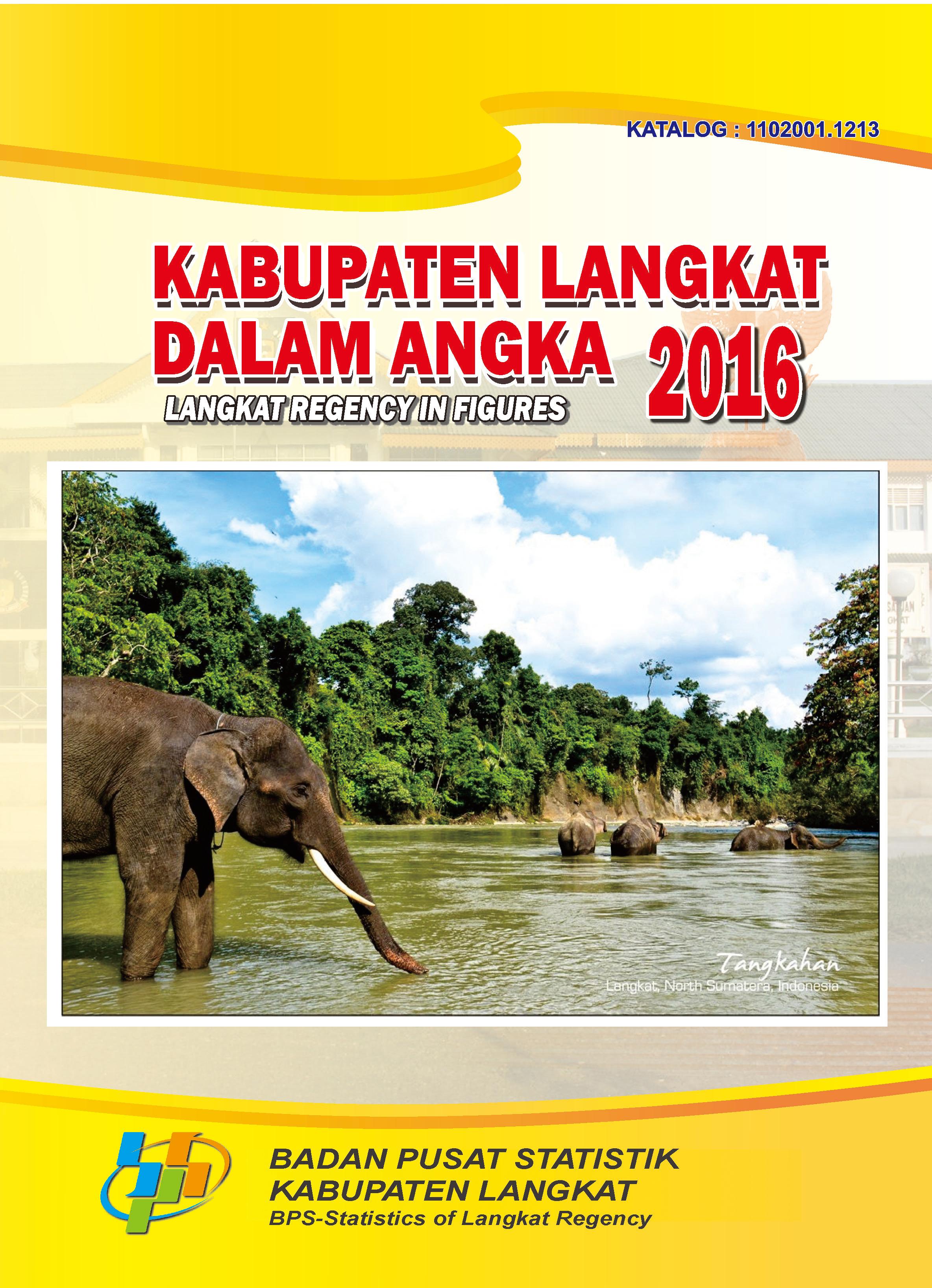 Langkat Regency in Figures 2016